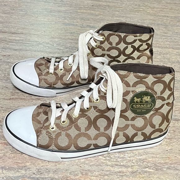 Coach Cardinal high top sneakers - Picture 3 of 16